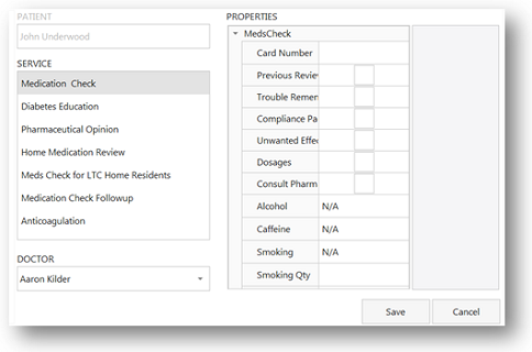 meds check application for pharmacies